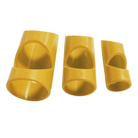 3Pcs Foam Pipe Cutter Tool Foam Pipe Insulation Cutting Guide Tool Insulation Clamp for Home Industries Commercial Place