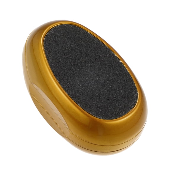 3Pcs Foot File Multi Purpose 3 in 1 Foot Callus Remover Pedicure Gold Tone Black ABS Stainless Steel 430