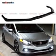 thumbnail image 1 of 3Pcs Front Bumper Lip Compatible with 2013-2015 Honda Civic, JDM CS Style Air Dam Lower Chin Spoiler Splitter Fit for 13-15 Sedan, Protection Body Kit (Glossy Black), 1 of 5