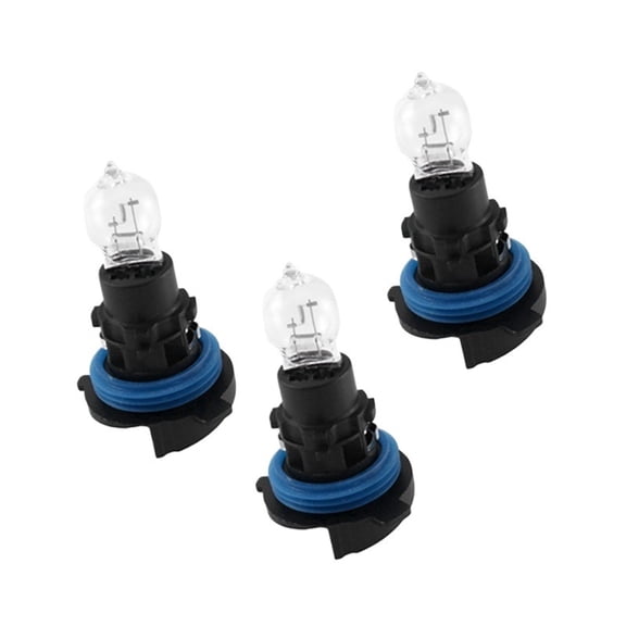 3Pcs Front Daytime Running Light Bulb With Base For Peugeot 3008 5008 For Citroen C5 12V 24W 6216F6 89072904 PH24W