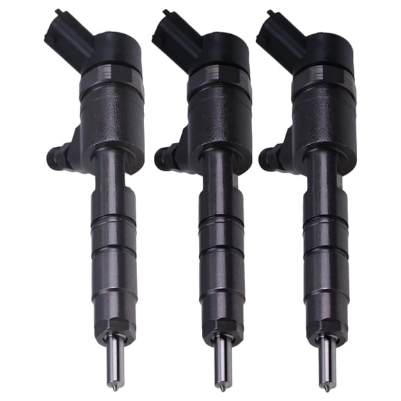 3Pcs Fuel Injectors 129A00-53100 129A0053100 0445110463 Compatible with Yanmar 4TNV88C 3TNV88C 4TNV88V Engine