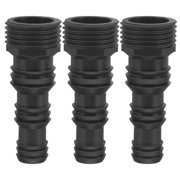 CIMAXIC 3Pcs Pressure Washer Quick Connect Kit Black Plastic Hose Connectors Durable and Easy Use