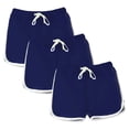 thumbnail image 1 of 3Pcs Girls Boys Shorts Kids Athletic Solid Beach Running Shorts Swimsuit Trunks 2-13 Years, 1 of 3