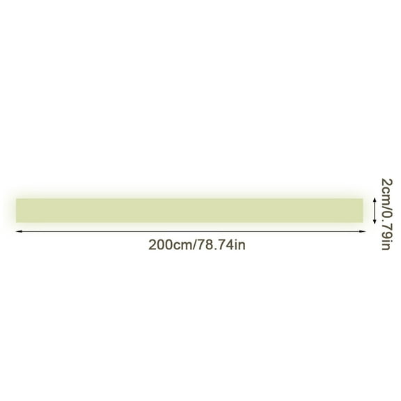 3Pcs Glow in the Dark Luminous Strip Wall Sticker! Usloyux Removable Safety Guide Tape for Home, Stairs, Floor, Emergency Pathway Decoration, DIY Wall Decal