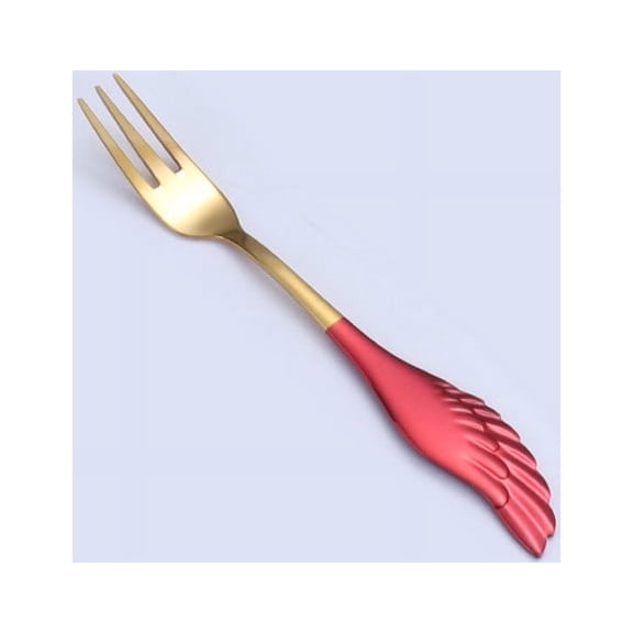 3Pcs Gourmet Spoon and Fork Set with Elegant Design! Usloyux Dishwasher Safe Utensils for Fine Dining, Restaurant Quality Cutlery for Home Use, Premium Finish Gift Set