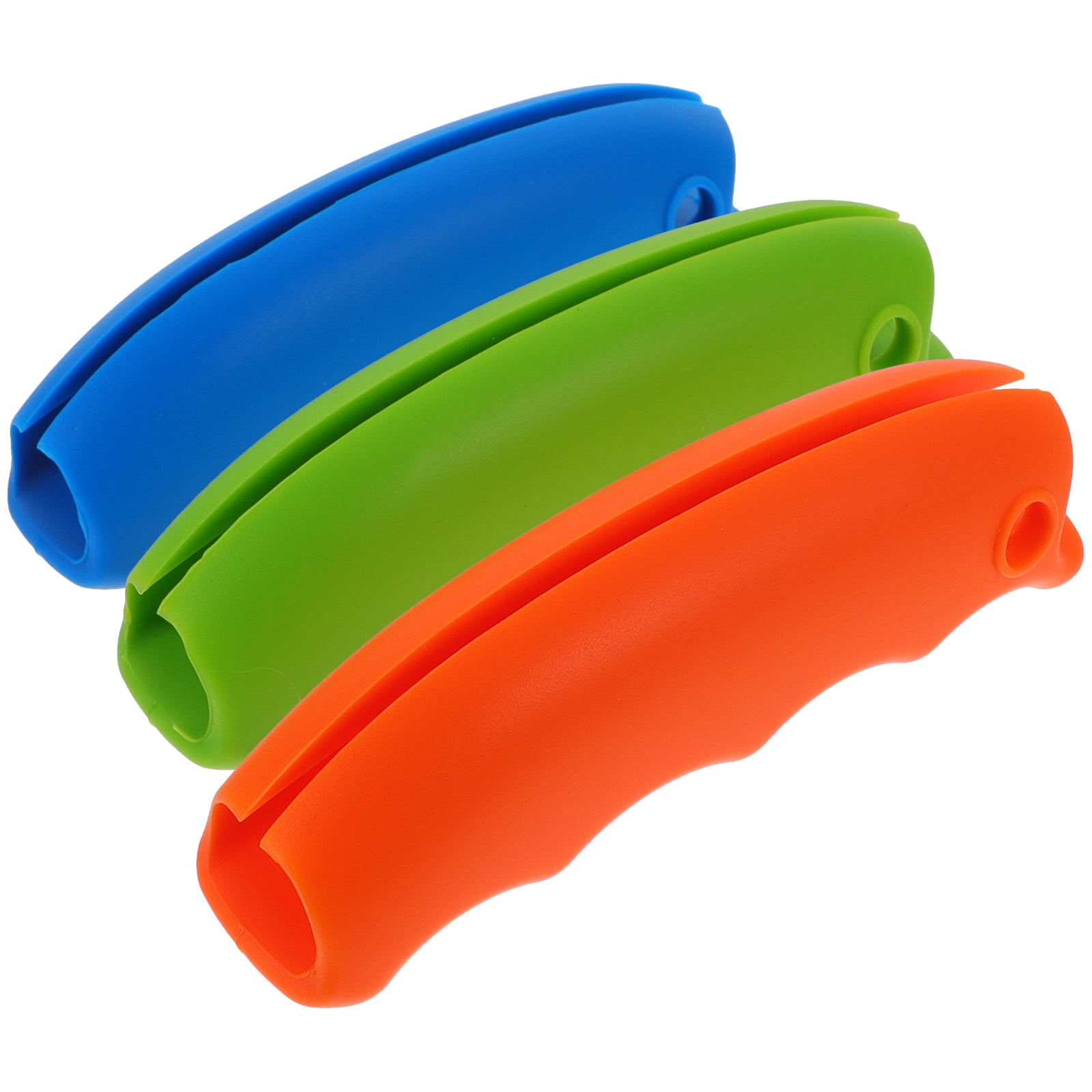 3Pcs Grocery Bag Carrier Handle Non Slip Hand Protection Shopping Bag Handle Silicone Carrier Handle