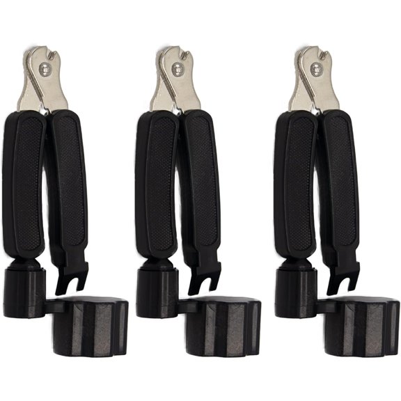 3Pcs Guitar String Cutter and Winder Tool, Acoustic Guitar Bridge Pin Remover Puller, 3-In-1 Guitar String Replace Tool for Guitar Mandolin Banjo