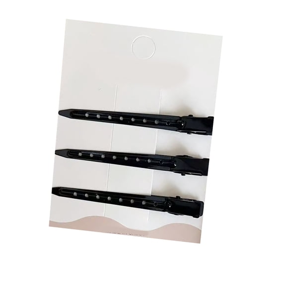 3Pcs Hair Sectioning Clips Billed Hair Clips Hair Accessories for Styling,Metal Hair Cutting Clips 3.42 Inch