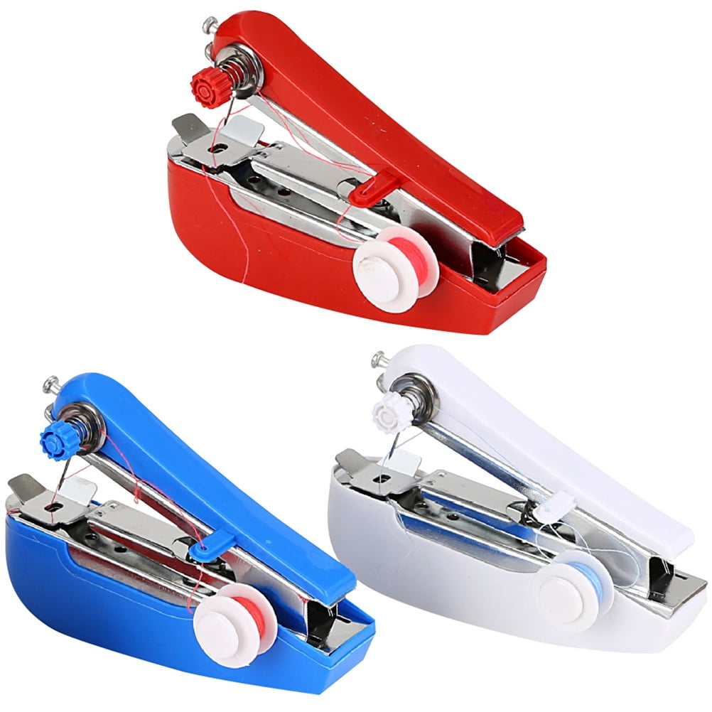 3Pcs Handheld Sewing Machine Mini Sewing Machine Handy Cordless