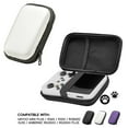 thumbnail image 1 of 3Pcs Hard Carrying Case Under $5! Yannianjz Hard Carrying Case for Miyoo Mini Plus, EVA Protective Case for Handheld Console, Shockproof Storage Bag with Joystick Caps, Portable Game Case, 1 of 9