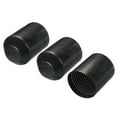 thumbnail image 1 of Uxcell 3Pcs Heat Shrink End Cap 110mm ID x 130mm L 2:1 Ratio Heat Shrink Tube Cap Black, 1 of 5