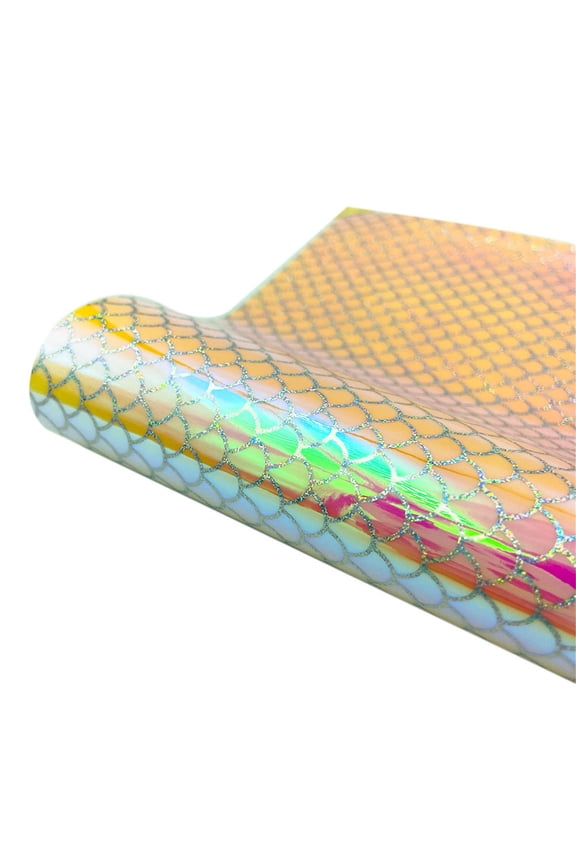 3Pcs Holographic Vinyl! sdhkgrrt Color Changing Heat Transfer Film, Iron On Vinyl Roll, T Shirt Lettering Material, DIY Craft Vinyl, Permanent Adhesive Vinyl, Glitter Effect Vinyl