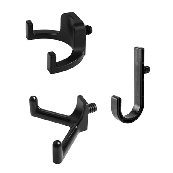 3Pcs Hook Set J U V Shaped ABS Materials Tool Rack For Shed Wall Organization Garage Accessories Hanger