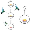 thumbnail image 1 of 3Pcs Hummingbird Feeder for Outdoors Stackable Hanging Hummingbird Feeder Creative Bird Feeder with Metal Frame Effortless to Clean for Garden Backyard Patio Tree, 1 of 7