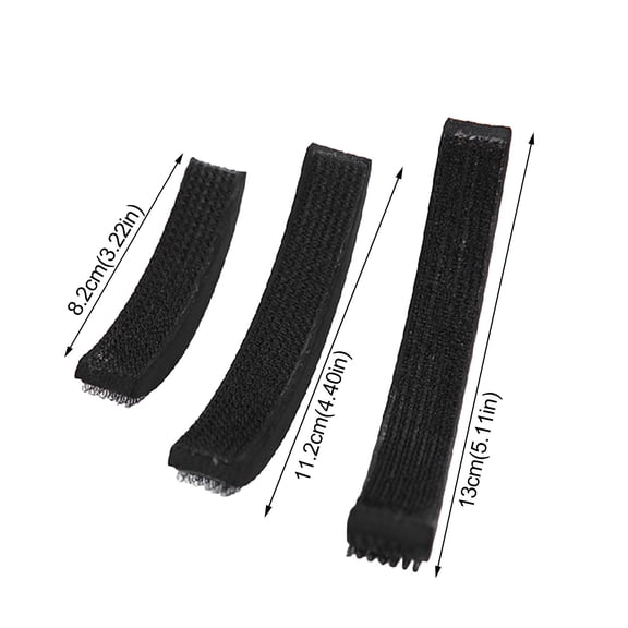 3Pcs Invisible Hair Lifting Clips, Bangs Sticking Plate, Hair Heightening Device, Plastic Material, for Volumizing Flat Hair, Easy to Use