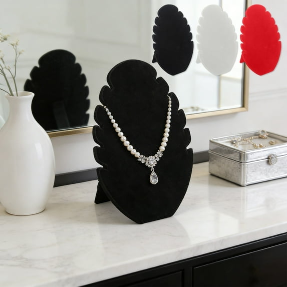 3Pcs Jewelry Storage Rack under $5! Yrmaups Jewelry Storage and Display Rack, Necklace Bracelet Pendant Organizer Holder, Velvet Jewelry Stand for Dresser, Vanity, Bedroom, Gift for Women