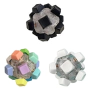3Pcs Keyboard Fidget Toy for Adults, Keyboard Clicker with LED Light, Fidget Stress Relief Sensory Toy, 3 Colors