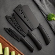 3Pcs Knife Set, High-carbon Stainless Steel, Ultra-sharp With Non-stick Ergonomic Handles, Chef Knife Set, Suitable For Home Cooking, Travel, Vegetables, Meat, And Fruits
