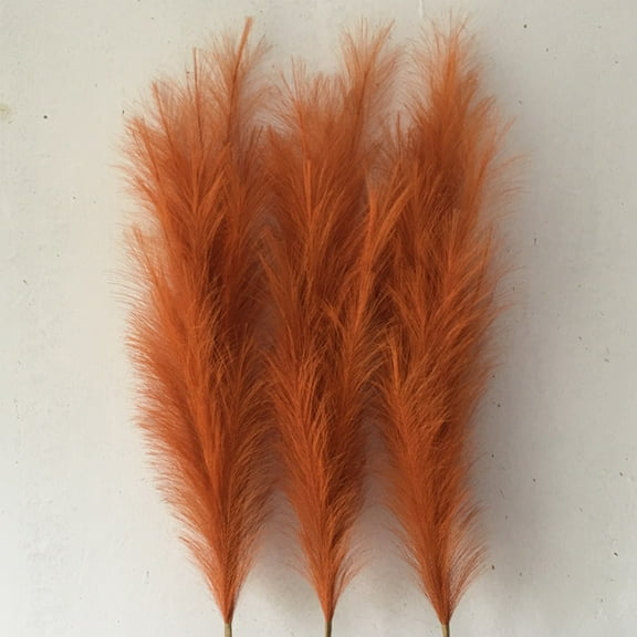 3Pcs Large Silk Pampas Grass Artificial Flowers 32.7" for Mother's Day Home Kitchen Wedding Decorations Wedding Floral Arrangement