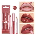 thumbnail image 1 of 3Pcs Lip Liner and Lipstick Combo Set, Matte Lip Liner Pencil, Velvet Matte Lipstick & Hydrating Collagen Lip Gloss, Long-Lasting Smudge-Proof and High Pigment for Women Lip Makeup (B02), 1 of 9