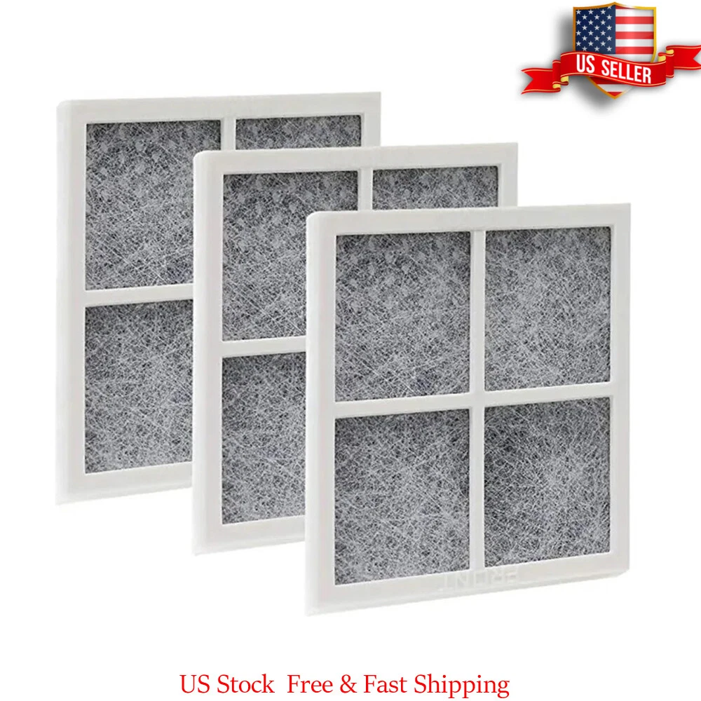 3Pcs Lt120F Replacement Air Filter Lg Refrigerator 469918 Adq73214404 Lmxs3077