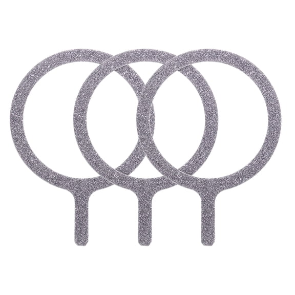 3Pcs Magnetic Adapter Ring, Wireless Charger Conversion Kit, Flash Purple