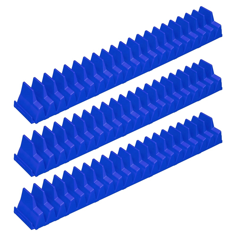 3Pcs Wrench Organizer Easy to Install Portable Tool Storage