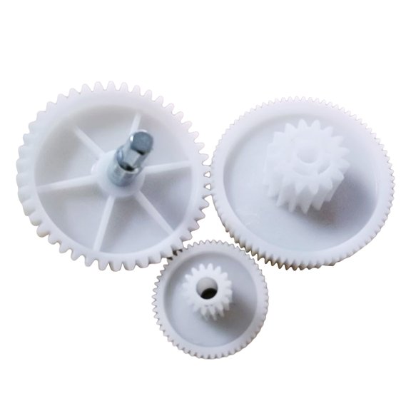 3Pcs Meat Grinder Plastic Gears Sausage Stuffer Replacement Gearbox Spare Parts