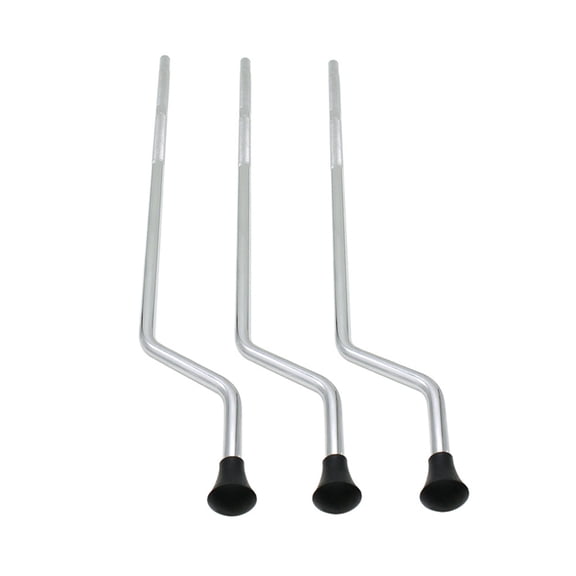 7829 3Pcs/pack Metal Drum Support Legs Easy Install For Percussion Enthusiasts