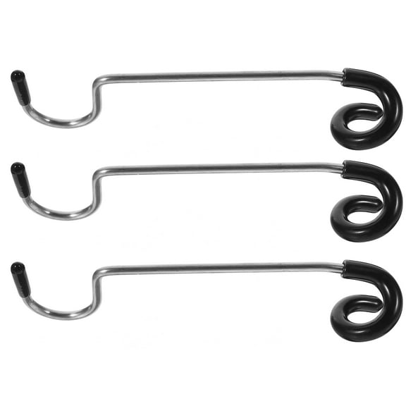 3Pcs Metal Pole Hooks Universal Camping Lantern Hangers Useful Tree Branch Hooks