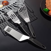 3Pcs Grill Set for Outdoor Camping START MAKERS Cooking Utensils Set - Kitchen Utensils Set for Flipping Fish,Eggs,Crepes, Steaks,Burgers and Baking