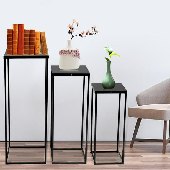 3Pcs Metal Stand Wedding Decoration Road Lead Flower Centerpiece Column Set