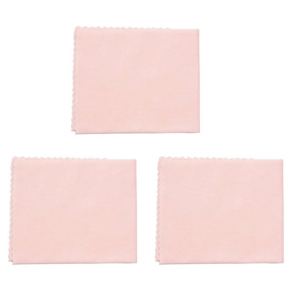 3Pcs Microfiber Cleaning Polishing Polish Cloth for Musical Instrument Guitar Violin Piano Clarinet Trumpet Universal