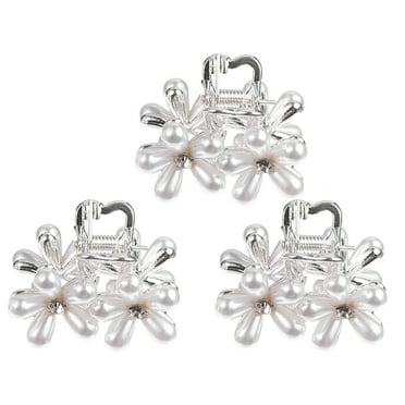 3Pcs Mini Flower Claw Clips Hair Accessories