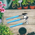 thumbnail image 1 of 3Pcs Mini Garden Tool Set for Plants Wood Handle under $5! Ke1Clo Small Gardening Tools for Transplanting Blue, 1 of 7