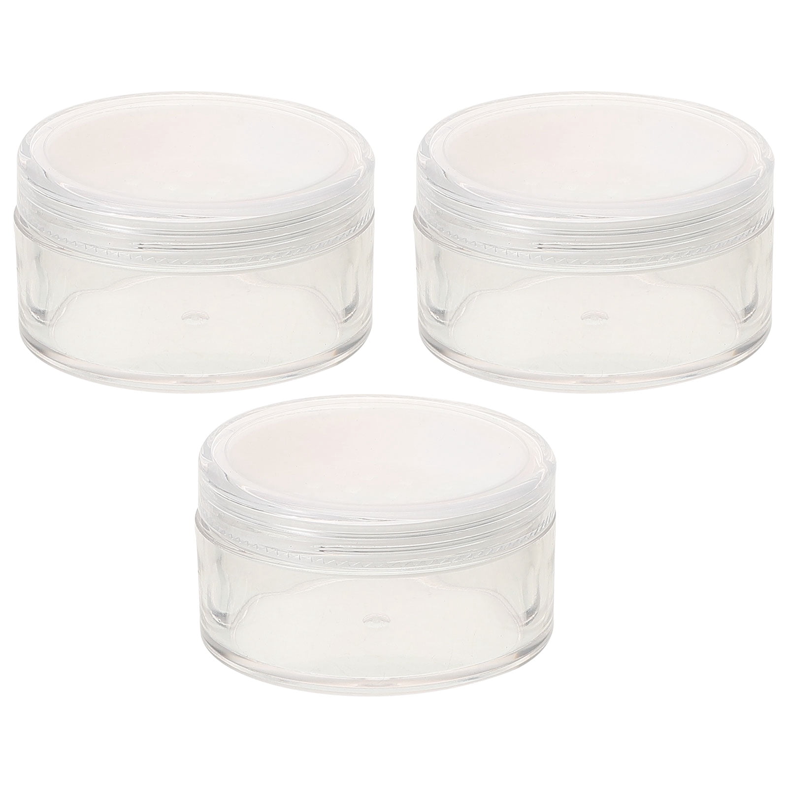 3Pcs Mini Loose Powder Boxes Portable Makeup Powder Subpackage Case