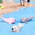 thumbnail image 1 of 3Pcs Miniature Seal Animal Model Ornament Fairy Garden Sea Aquarium DIY Decor, 1 of 8