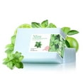 3Pcs Mint Essence Soap Bar 3.5oz, Handmade Face and Body Cleansing Bath
