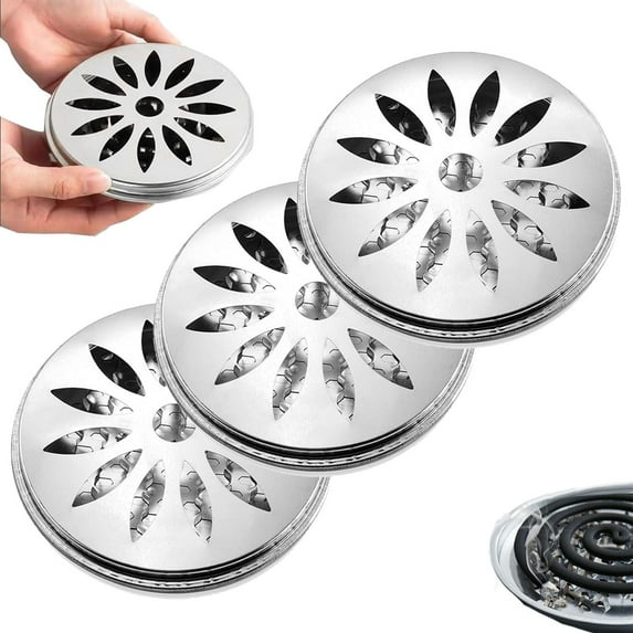 3Pcs Mosquito Coil With Lid C woodworking tools, 3 X Mosquito Coil With Lid Woodworking Tools, Multi-color