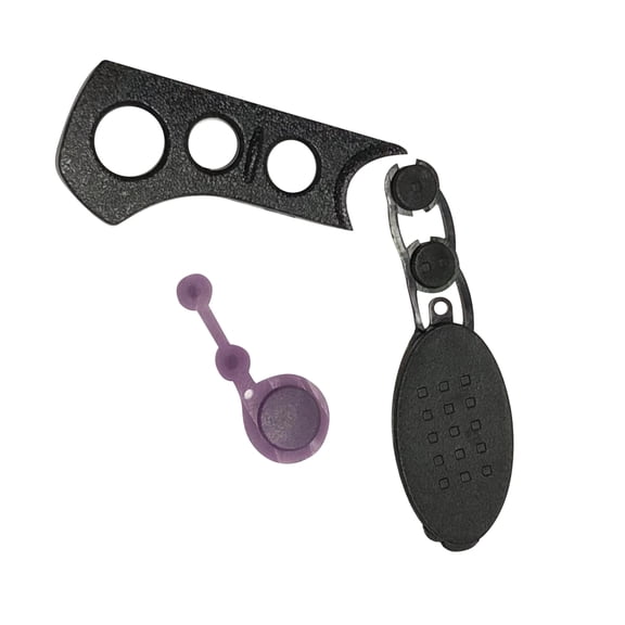 3Pcs Motorola Walkie-Talkie PTT Bezel Replacement Accurate Shape and Size for Restoring Functionality GUYUTING Spare Part