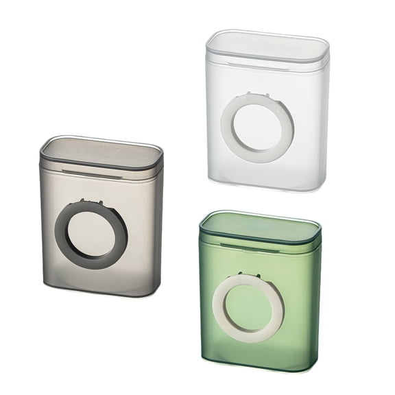 3Pcs Multipurpose Cable Storage Box with Phone Stand, 7.8x4.9x9.3cm Travel Cable Box for Cable, Cord, Adapter,