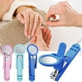 thumbnail image 1 of 3Pcs Nail Clippers With Magnifier Under $5! Yannianjz Nail Clippers with Magnifying Glass, Large Toenail Clippers for Elderly, Anti-Splash Nail Cutter, Professional Manicure Pedicure Tool, Easy Grip, 1 of 9