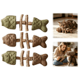 thumbnail image 1 of 3Pcs Natural Fishbone Cat Dental Toy with Catnip and Silvervine, Interactive Chew Toy with Gall Fruit Multi-Flavor for Cats Teeth Cleaning (D), 1 of 8