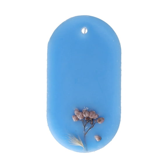 3Pcs Natural Scented Wax Tablet Campanula Aromatherapy Paraffin Flakes for Wardrobe Car Living Room Decoration Gift[Oval]