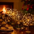 thumbnail image 1 of 3Pcs Nest and Flowers Table Lights, White LED Decorative Firework Lamps, Christmas Decorations for Party, Romantic Ambient Lighting for Bedroom Living Room, Indoor Decor Gifts for Family & Friends, 1 of 6