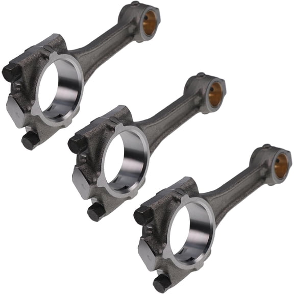 3Pcs New Engine Connecting Rod Compatible with Kubota D1302 Engine K008-3 K008 Kobelco SK60 Excavator