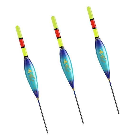 3Pcs Night Light Electronic Float Highly Sensitive Fishing Slippery Float LED Electronic Rock Fishing Float Enduring