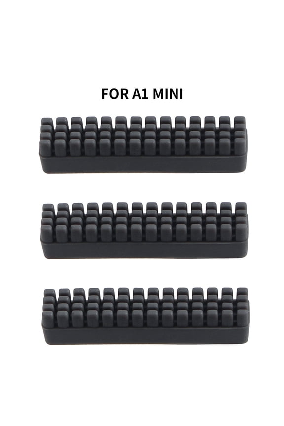 3Pcs Nozzle Brush Replacement Kit Silicone Wiper Cleaning Tool For Bambu A1/A1 mini 3D Printer Accessories