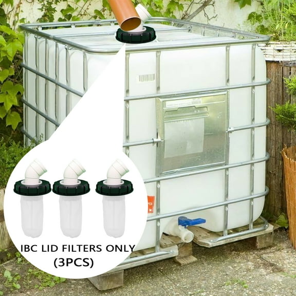 3Pcs Nylon Filter 4.1×8.26 Inch Aquarium Filter Bag Breathable Rain Water Filter Multifunctional Rain Water Tank Filter for Venting Ton Barrel Plastic Cover Tote Tank Lid Breath Cover