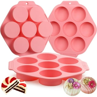 Webake silicone baking round cylinder candy jello cake mini soap candy